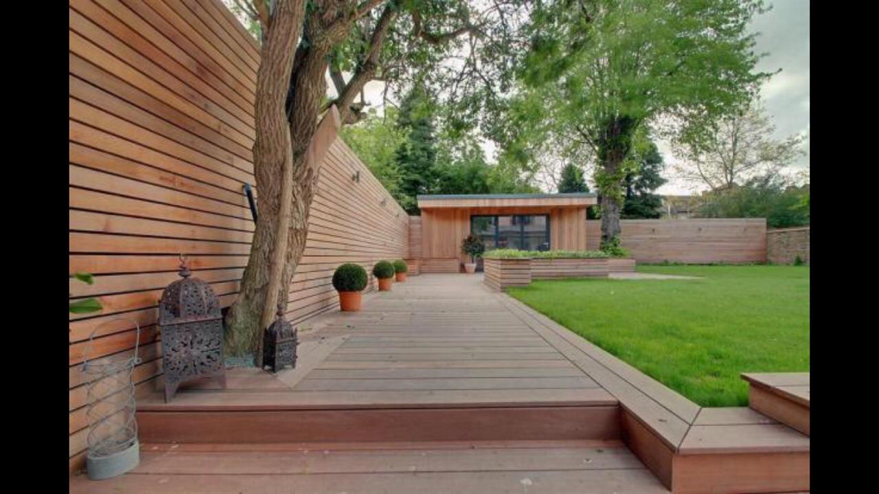 Outhouse with Garden